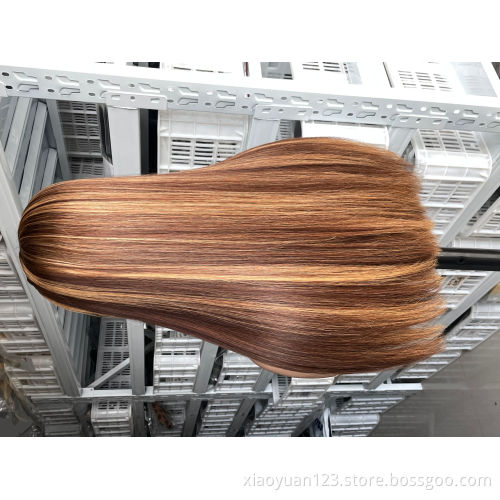 Black Friday on Sale10a Brown Highlight Hair Wigs Brazilian Virgin Lace Front Wig Natural Pre-plucked Hairline Lace Frontal Wigs